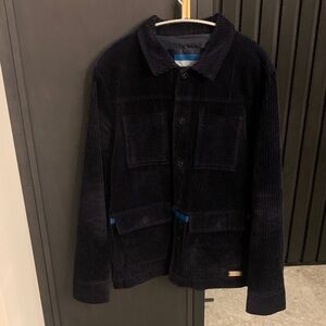 40. Scotch & Soda navy blue corduroy jacket